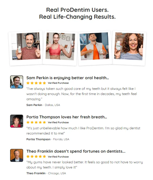 ProDentim users reviews
